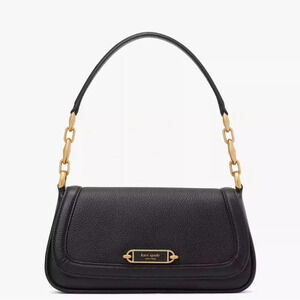 Kate Spade ♠️ Gramercy Small Flap Shoulder Bag - Black​​​